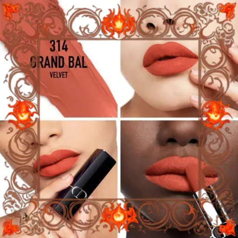(Chính Hãng) Son Dior Rouge Dior 314 Cam Gạch Son Môi Cao Cấp Velvet Finish Chính Hãng, Màu Sắc Nổi Bật, Độ Ẩm Tốt, Dành Cho Mọi Dịp Hàng Chuẩn