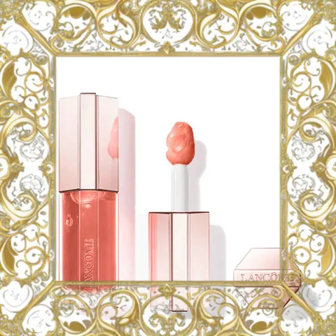 (Chính Hãng) Son Kem Lancôme Lip Idôle Juicy Treat Lip Oil Gloss 40 Cam Đào Mỹ Phẩm Chính Hãng Tăng Cường Độ Ẩm và Bám Màu Dài Lâu Chính Hãng