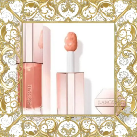(Hàng Chất) Son Kem Lancôme Lip Idôle Juicy Treat Màu 25 Cam San Hô Độ Bóng và ẩm Tự Nhiên, Chính Hãng, Dưỡng Môi Mịn Màng Chính Hãng