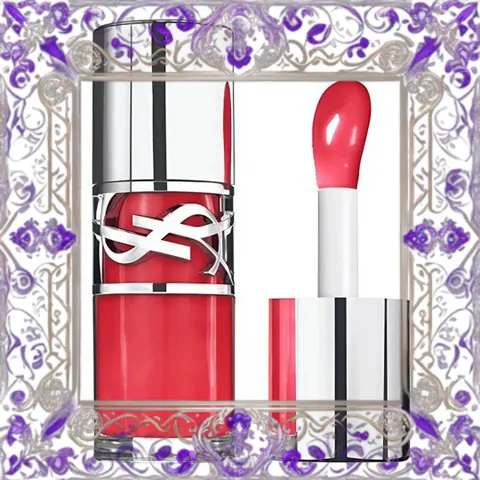 (Cao Cấp) Son Bóng YSL LoveShine Plumping Oil Gloss 07 Đỏ Hồng Strawberry Star Chính Hãng, Dưỡng Ẩm, Bóng Mượt, Trang Điểm Quyến Rũ Nội Địa