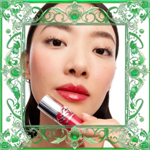 (Cao Cấp) Son Bóng YSL LoveShine Plumping Oil Gloss 07 Đỏ Hồng Strawberry Star Chính Hãng, Dưỡng Ẩm, Bóng Mượt, Trang Điểm Quyến Rũ Nội Địa