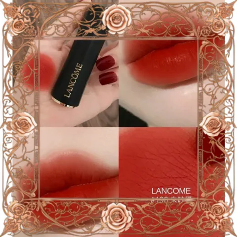 (Loại Tốt) Son Lancome L'Absolu Rouge Drama Matte 196 Orange Sanguine Đỏ Cam Son Môi Siêu Lì Chính Hãng, Vẻ Đẹp Quyến Rũ, Sang Trọng Chính Hãng