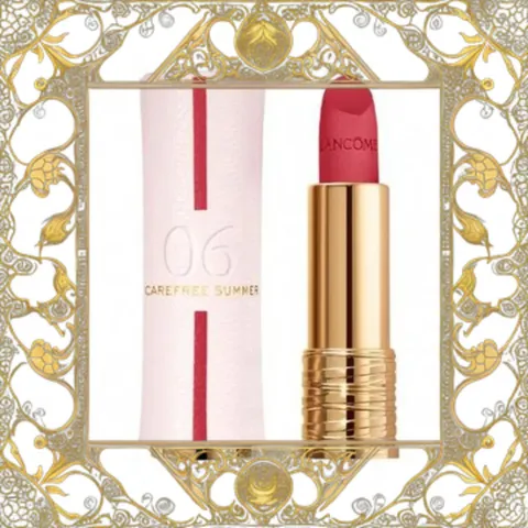 (Cao Cấp) Son Lancôme Absolute Perfect Velvet Matte 06 Hồng Sen Son Môi Cao Cấp Lucky Limited Edition Tươi Tắn và Sang Trọng Chính Hãng Uy Tín