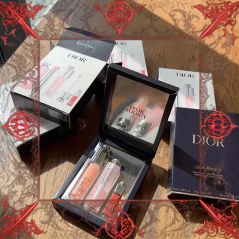 (Đẳng Cấp) Set Son Dưỡng Dior Addict Natural Glow 3 Món Chính Hãng Dưỡng Môi Mềm Mại, Tự Nhiên, Phù Hợp Mọi Tông Da Nội Địa