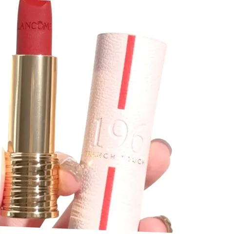 (Hàng Chuẩn) Son Lancôme Absolute Perfect Lipstick Velvet Matte Màu 196 Đỏ Cam Hàng Chính Hãng Limited Edition Phong Cách Sang Trọng Uy Tín Hàng Chuẩn