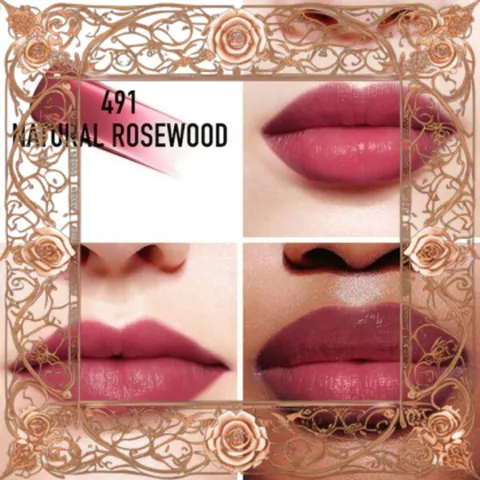 (Hàng Chất) Son Dior Addict Lip Tattoo 491 Natural Rosewood Sắc Đỏ Đất Quyến Rũ, Chính Hãng, Bền Màu Lâu Dài, Dưỡng Ẩm Môi Mẫu Mới