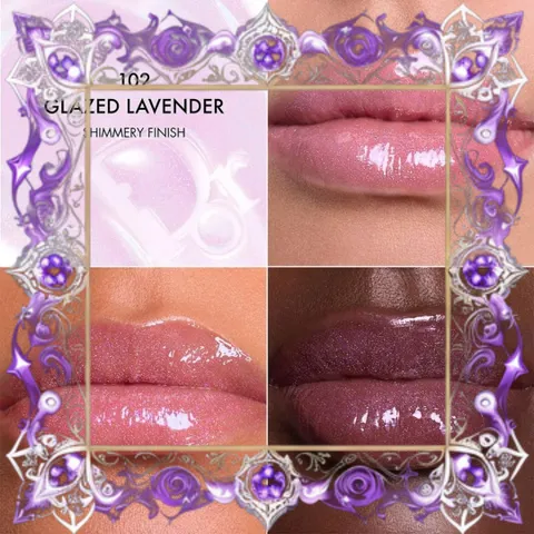 (Hàng Chuẩn) Son Dưỡng Dior Addict Lip Glow Butter 102 Glazed Lavender Sắc Hồng Tím Tự Nhiên, Dưỡng Ẩm Mềm Mượt Cho Môi Nhập Khẩu