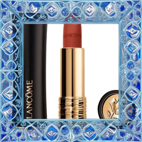 (Hàng Chất) Son Lancôme L'Absolu Rouge Drama Matte Lipstick 230 Cam Cháy Đậm Màu, Bám Lâu, Chính Hãng, Hoàn Hảo Cho Nàng Thanh Lịch Nội Địa