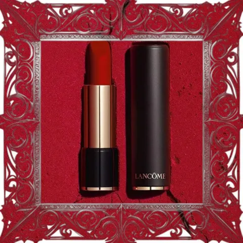 (Bản Mới) Son Lancome L'Absolu Rouge Drama Matte 505 Adoration Son Siêu Lì Đỏ Tươi Chính Hãng, Độ Bền Màu Cao, Dưỡng Ẩm Môi Cao Cấp