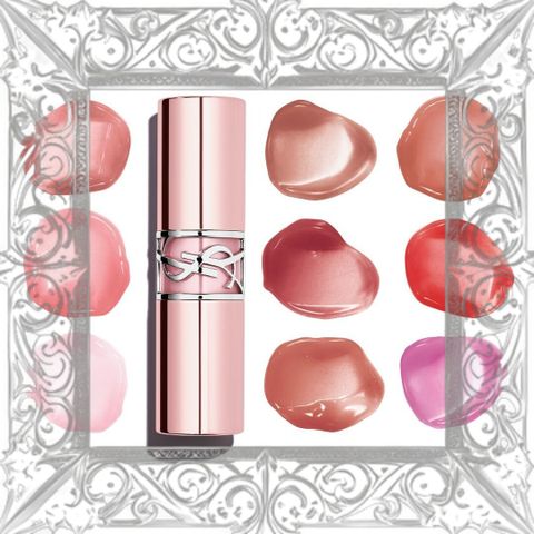 (Hàng Chất) Son Dưỡng Yves Saint Laurent YSL Loveshine Candy Glow 9B Cherry Bliss Hồng Anh Đào Chính Hãng, Dưỡng Ẩm, Làn Môi Tươi Tắn Mẫu Mới