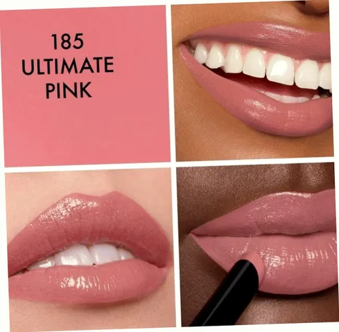 (Loại Tốt) Son Dior Rouge Dior On Stage Lipstick 185 Ultimate Pink Son Môi Cao Cấp Hồng Nhạt Chính Hãng, Dưỡng Ẩm, Độ Bền Màu Cao Mẫu Mới Đầy Đủ