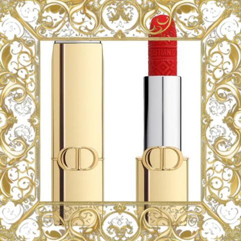 (Chính Hãng) Son Dior Rouge Dior 999 Đỏ Tươi Son Môi Nhung Chính Hãng Set Vàng Phiên Bản Giới Hạn Velvet Finish Thời Thượng Chính Hãng