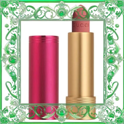 (Hàng Chuẩn) Son Gucci Limited-Edition Rouge À Lèvres Mat 217 Valeria Rose Son Môi Hồng Cam Đất Sang Trọng Chính Hãng Uy Tín