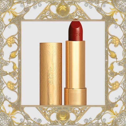 (Hàng Chất) Son Gucci 504 Myra Crimson Son Môi Satin Đỏ Đậm Chính Hãng, Đẳng Cấp Sang Trọng, Tối Ưu 3.5g Hàng Chuẩn