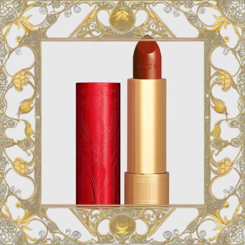 (Nhập Khẩu) Son Gucci 505 Janet Rust Limited Edition Son Môi Đỏ Gạch Sang Trọng Chính Hãng, Chất Son Mịn Màng Tự Nhiên Cao Cấp