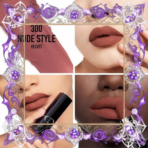 (Đẳng Cấp) Son Dior Rouge Couture 300 Hồng Nâu Đất Son Môi Mịn Màu Tự Nhiên Chính Hãng Đẹp Quyến Rũ, Lâu Trôi, Phù Hợp Mọi Làn Da Mẫu Mới