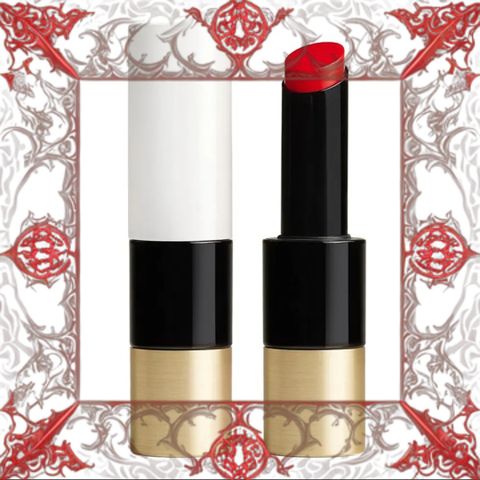 (Cao Cấp) Son Lì Hermès Rouge 64 Rouge Casaque Son Môi Tươi Tắn, Chất Lì Mịn Màu Chính Hãng từ Pháp Cao Cấp