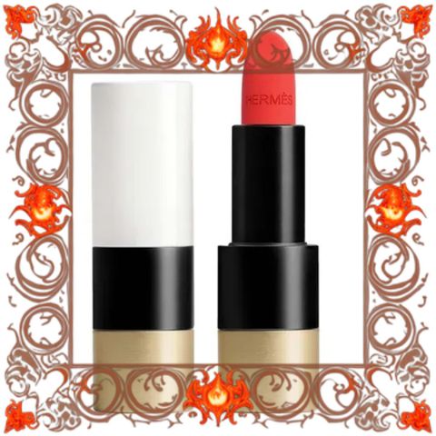(Loại Tốt) Son Rouge Hermès Matte 46 Rouge Exotique Son Môi Đỏ Cam Chính Hãng, Dưỡng Ẩm, Sang Trọng, Phù Hợp Mọi Dịp Uy Tín