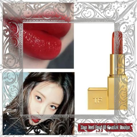 (Hàng Chất) Son Tom Ford 16 Scarlet Rouge Son Môi Đỏ Thuần 24K Gold Chính Hãng, Quyến Rũ Sang Trọng, Dưỡng Ẩm Lâu Trôi Mẫu Mới