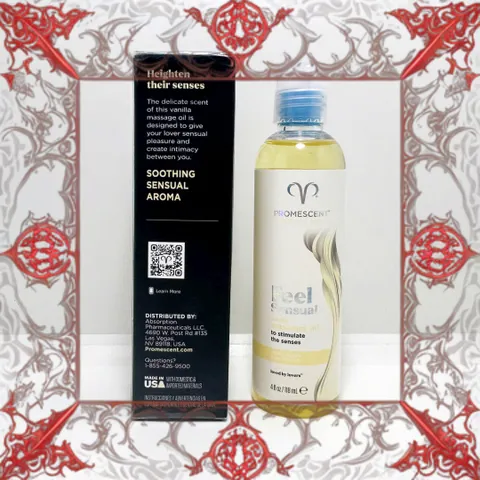 (Loại Tốt) Dầu Massage Ấm Nóng Toàn Thân Hương Vani Promescent Feel Sensual Vanilla 118ml Tăng Cường Cảm Giác Thư Giãn Cho Cơ Thể Chính Hãng
