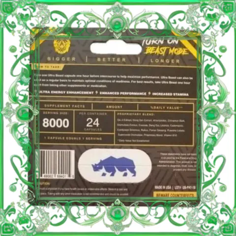 (Loại Tốt) Viên uống Ultra Beast Super Gold Tăng cường sức khỏe nam giới, hỗ trợ sinh lực và sức bền Vỉ dùng thử 1 viên Mẫu Mới