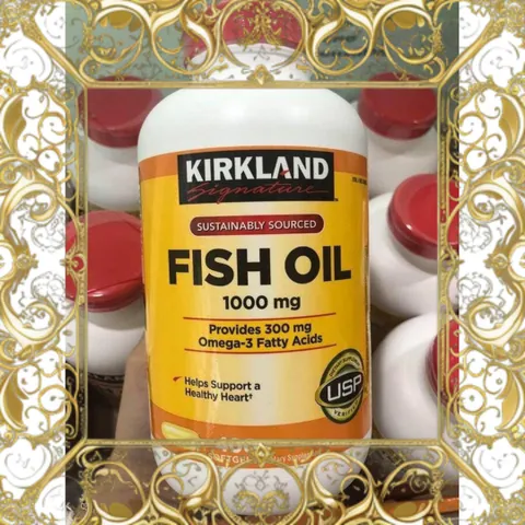(Loại Tốt) Viên uống dầu cá Kirkland Fish Oil 1000mg 400 viên Thực phẩm chức năng nhập khẩu chính hãng từ Mỹ, hỗ trợ sức khỏe tim mạch Chính Hãng