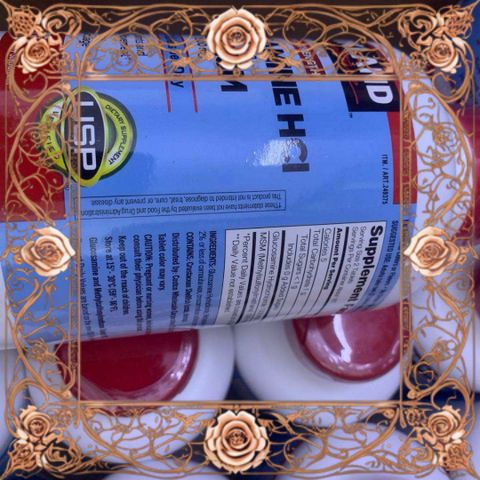 (Nhập Khẩu) Viên khớp Glucosamine HCl 1500mg với MSM 1500mg Kirkland Hỗ trợ xương khớp, 375 viên, Mỹ Hàng Chuẩn