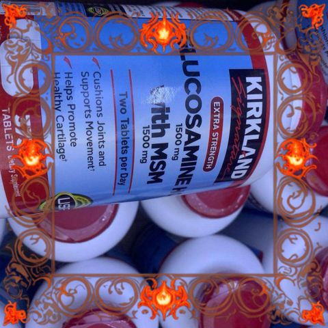 (Nhập Khẩu) Viên khớp Glucosamine HCl 1500mg với MSM 1500mg Kirkland Hỗ trợ xương khớp, 375 viên, Mỹ Hàng Chuẩn