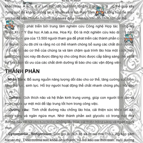 (Cao Cấp) Combo 10 Viên Kẹo Sâm Vàng Spinach Malaysia Hỗ Trợ Tăng Cường Sức Khỏe Viên Cứng Dinh Dưỡng cho Cơ Thể Khỏe Mạnh Chính hãng Mẫu Mới