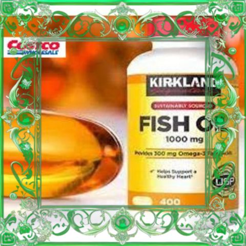 (Hàng Chuẩn) Viên uống dầu cá Kirkland Fish Oil 1000Mg Mỹ Hỗ trợ sức khỏe tim mạch, bổ sung Omega-3, 400 viên Đầy Đủ