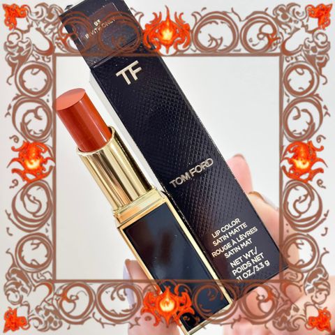 (Nhập Khẩu) Son Tom Ford Lip Color Satin Matte 93 Invite Only Cam Cháy Sang Trọng, Chất Son Mịn Mượt, Dành Cho Những Tín Đồ Làm Đẹp Mẫu Mới