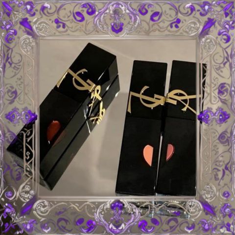 (Hàng Chất) Son Kem YSL The Inks Vinyl Cream 442 Cappucino Kiss Màu Cam Đất Chính Hãng Cho Đôi Môi Mịn Màng và Rực Rỡ Mẫu Mới