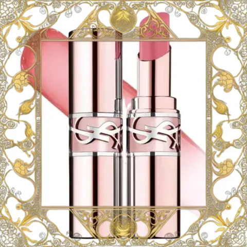 (Cao Cấp) Set Son Dưỡng Yves Saint Laurent YSL Loveshine 02 Candy Glaze & 44B Candy Glow Màu Hồng Tươi Tắn Dưỡng Ẩm Tuyệt Vời Chính Hãng