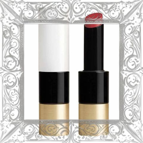 (Đẳng Cấp) Son Hermès Rouge Hermès Silky Lipstick Shine 21 Màu Hồng Khô Quyến Rũ, Độ Bám Màu Cao, Dưỡng Ẩm Mềm Mại, Sản Phẩm Chín Hàng Chuẩn