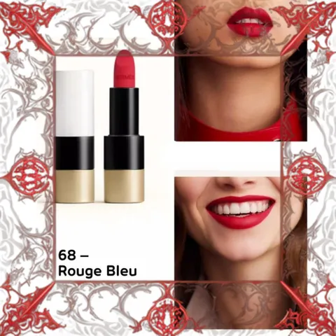 (Hàng Chuẩn) Son Rouge Hermès Màu 68 Đỏ Thuần Chính Hãng Son Lì Độ Bám Cao, Sắc Đỏ Quyến Rũ Cho Mọi Dịp Hàng Chuẩn