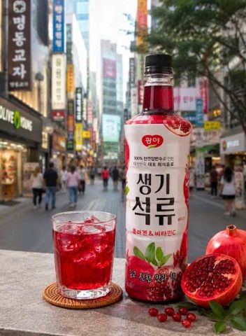 ? Giấm Lựu Kwangya Hàn Quốc Đẹp Da 970ml - Giao Hỏa Tốc, Tiết Kiệm Thời Gian