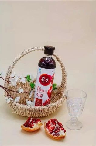 ? Giấm Lựu Kwangya Hàn Quốc 970ml - Nước Uống Lên Men Đẹp Da, Hỗ Trợ Tiêu Hóa Chính Hãng