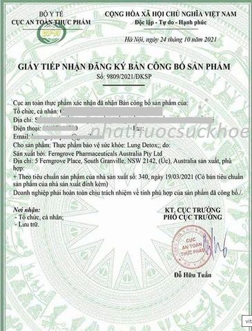 [Hàng nhập khẩu] Viên uống hỗ trợ thanh lọc phổi Vitatree Lung Detox 60 viên - Sản phẩm từ thiên nhiên, làm sạch phổi, tăng cường sức khỏe hô hấp