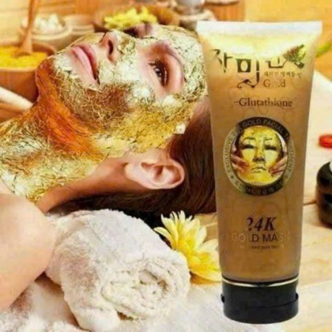 Tuýp lớn Gel MẶT NẠ VÀNG dưỡng trắng , săn chắc da