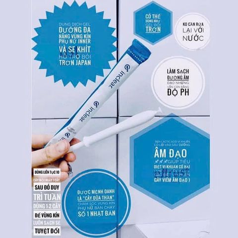 Gel Vệ Sinh Phụ Nữ INCLEAR Nội Địa Nhật – Hỗ Trợ Vệ Sinh Dịu Nhẹ, Giữ Cảm Giác Khô Thoáng, Tươi Mát