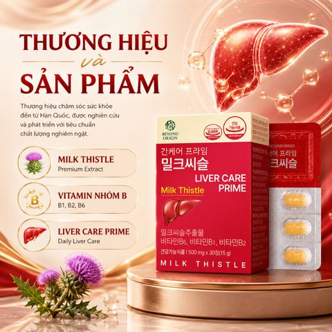 [Beyond Origin] Viên Bổ Gan Milk Thistle