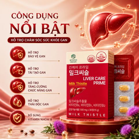 [Beyond Origin] Viên Bổ Gan Milk Thistle