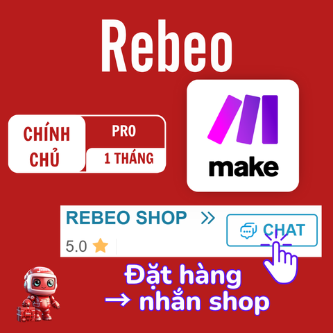 Tài Khoản Make Core , Make Pro 1 Tháng Chính Chủ Siêu Rẻ - REBEO Shop