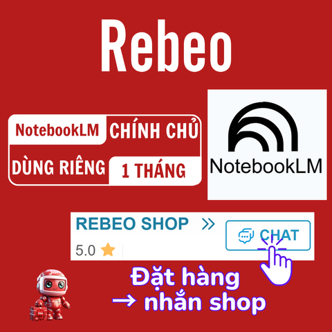 Mua Tài Khoản NotebookLM Pro giá rẻ