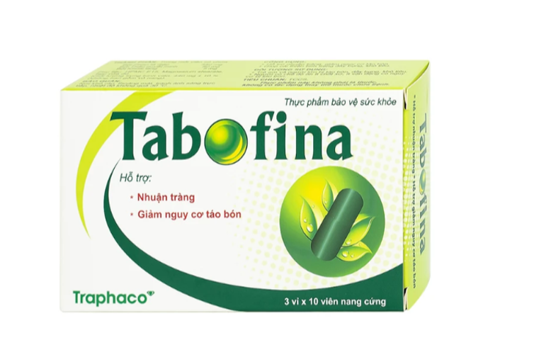 Viên hỗ trợ giảm nguy cơ táo bón Tabofina Traphaco (3 vỉ x 10 viên)