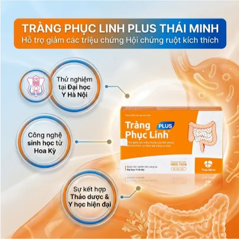 Viên giảm triệuu chứngg ruột Tràng Phục Linh Plus (2 vỉ x 10 viên)