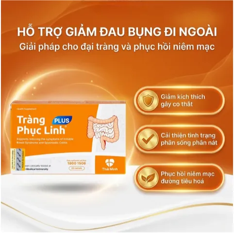 Viên giảm triệuu chứngg ruột Tràng Phục Linh Plus (2 vỉ x 10 viên)
