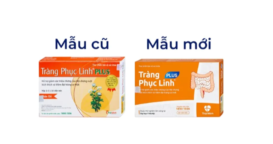Viên giảm triệuu chứngg ruột Tràng Phục Linh Plus (2 vỉ x 10 viên)