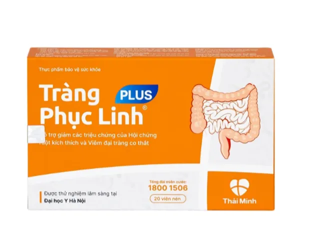 Viên giảm triệuu chứngg ruột Tràng Phục Linh Plus (2 vỉ x 10 viên)