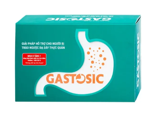 Viên giúp tiêu hóa Gastosic CVI (3 vỉ x 10 viên)